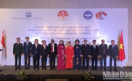 Kỷ niệm trọng thể 50 năm thiết lập quan hệ ngoại giao Việt Nam-Singapore
