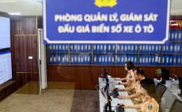 Phiên đấu giá biển số đầu tiên tạm dừng vì “lý do kỹ thuật”