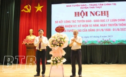 Thái Thụy: Sơ kết công tác tuyên giáo giữa nhiệm kỳ 2020 – 2025