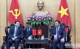 Việt Nam và Trung Quốc tăng cường chia sẻ kinh nghiệm trong công tác xây dựng Đảng
