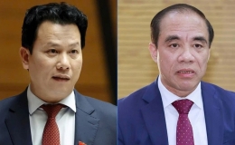 Cho thôi nhiệm vụ đại biểu Quốc hội với ông Đặng Quốc Khánh và ông Chẩu Văn Lâm