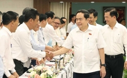 Chủ tịch Quốc hội Trần Thanh Mẫn làm việc với Tỉnh uỷ Đồng Nai