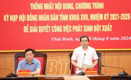 Chuẩn bị chu đáo cho kỳ họp HĐND tỉnh để giải quyết công việc phát sinh đột xuất