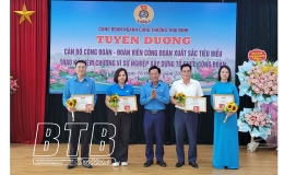 Công đoàn ngành công thương: Tuyên dương cán bộ công đoàn, đoàn viên xuất sắc, tiêu biểu