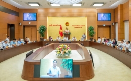 Dự kiến chương trình phiên họp chuyên đề pháp luật tháng 8 của Ủy ban Thường vụ Quốc hội