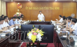Họp Ban Cán sự đảng UBND tỉnh
