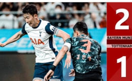Kết quả Bayern Munich vs Tottenham: 2-1 (Giao hữu CLB 2024)