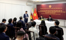 Phó Chủ tịch Quốc hội Nguyễn Khắc Định thăm Đại sứ quán, gặp gỡ kiều bào, lưu học sinh tại Brunei
