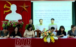 Phối hợp triển khai giải pháp bảo đảm an ninh trật tự, an toàn giao thông đối với học sinh