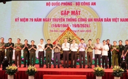Quân ủy Trung ương, Bộ Quốc phòng gặp mặt kỷ niệm 79 năm Ngày truyền thống lực lượng Công an nhân dân
