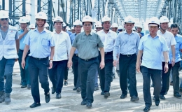 Thủ tướng Phạm Minh Chính thị sát Dự án Nhà ga hành khách T3 sân bay Tân Sơn Nhất