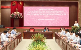 Tổng Bí thư, Chủ tịch nước Tô Lâm làm việc với Ban Thường vụ Thành ủy Hà Nội