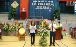 Trường Năng khiếu thể dục thể thao Thái Bình khai giảng năm học 2018 - 2019