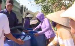 Phú Yên: Cấp nước sinh hoạt cho người dân vùng hạn