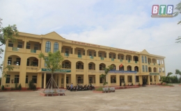 Trường THCS và Tiểu học Đông Long chuẩn bị tốt cho năm học mới