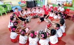 Đông Hưng xây dựng môi trường giáo dục an toàn, thân thiện