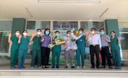 Bệnh nhân COVID-19 cuối cùng tại Bệnh viện dã chiến Hòa Vang khỏi bệnh