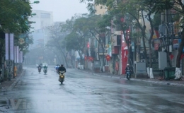 Cảnh báo mưa dông trên khu vực tỉnh Thái Bình