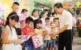 Công ty Cổ phần Sản xuất hàng thể thao MXP: Tổ chức Tết Trung thu cho thiếu nhi