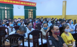 Đông Hưng tập huấn kiến thức an toàn thực phẩm