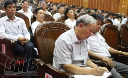 Huyện ủy Vũ Thư quán triệt, triển khai thực hiện Kết luận số 80 của Ban Bí thư và Kết luận số 83, số 84 của Bộ Chính trị