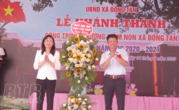 Khánh thành Trường Mầm non xã Đông Tân