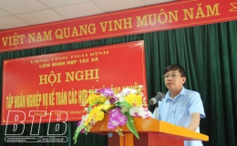 Nâng cao nghiệp vụ kế toán cho cán bộ HTX nông nghiệp