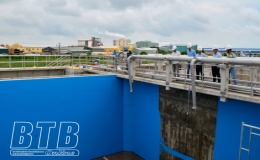 Nhà máy xử lý nước khải Khu công nghiệp Tiền Hải sẽ đưa vào vận hành thử nghiệm cuối tháng 9/2020