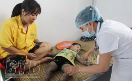 Số trường hợp mắc tay chân miệng tăng cao trong 3 tháng gần đây