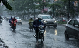 Bắc Bộ có mưa dông rải rác, vùng núi mưa lớn tập trung vào đêm và sáng