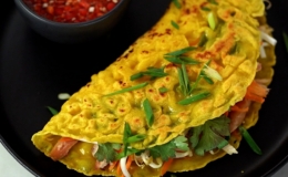 Công thức bánh xèo dễ làm tại nhà