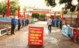 Huyện đoàn Hưng Hà xây dựng và duy trì 39 mô hình “Cổng trường an toàn giao thông”