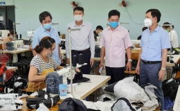 Kiểm tra công tác phòng, chống dịch Covid-19 tại một số doanh nghiệp