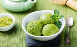 Làm kem matcha chỉ với 3 bước