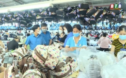 Liên đoàn Lao động Thái Thụy cùng doanh nghiệp phòng, chống dịch