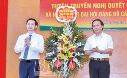 Sẵn sàng cho hội thi báo cáo viên giỏi cấp tỉnh