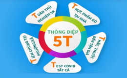 Thông điệp 5T- Pháo đài chống dịch Covid-19 trong tăng cường giãn cách xã hội
