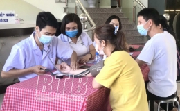 Trung tâm Y tế huyện Đông Hưng: Tiêm 1.000 liều vắc-xin phòng Covid-19 đợt 9 cho người lao động của 22 công ty, nhà máy, xí nghiệp