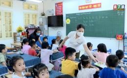 Bảo đảm an toàn bữa ăn bán trú cho học sinh