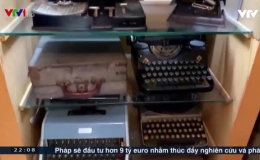 Bộ sưu tập hàng trăm máy đánh chữ
