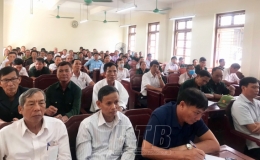 Đông Hưng: Khai mạc lớp bồi dưỡng lý luận chính trị và nghiệp vụ dành cho cán bộ hội cựu chiến binh cơ sở