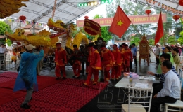 Khai mạc lễ hội rước nước truyền thống xã Đông Thọ năm 2022