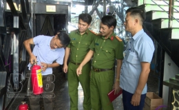 Kiến Xương: Kiểm tra an toàn về phòng cháy, chữa cháy và cứu nạn, cứu hộ cơ sở kinh doanh Karaoke