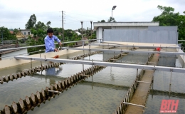Nhà máy Nước sạch Hậu Lộc (Thanh Hóa) chủ động khắc phục khó khăn, mở rộng sản xuất, kinh doanh