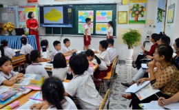 Phòng Giáo dục và Đào tạo thành phố tổ chức chuyên đề thay sách lớp 3
