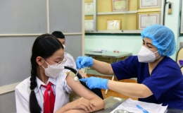 Số trẻ được tiêm phòng vaccine phòng COVID-19 tăng cao