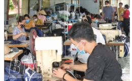 Tạo việc làm từ may gia công xuất khẩu
