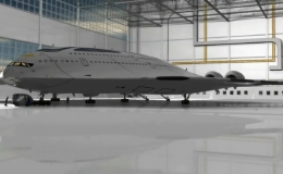 Thiết kế 3D của máy bay siêu thanh tốc độ 1.850 km/h