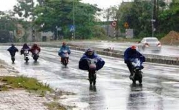 Tin dự báo mưa lớn ở khu vực Tây Bắc, Việt Bắc; mưa dông và mưa lớn cục bộ, lốc, sét, gió giật mạnh ở Bắc Bộ, Trung Bộ, Tây Nguyên và Nam Bộ