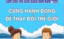 Trồng cây xanh, giảm túi thải: Hành động nhỏ làm cho thế giới sạch hơn